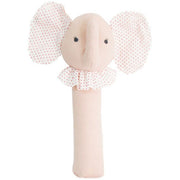 Baby Elephant Hand Squeaker - Pink