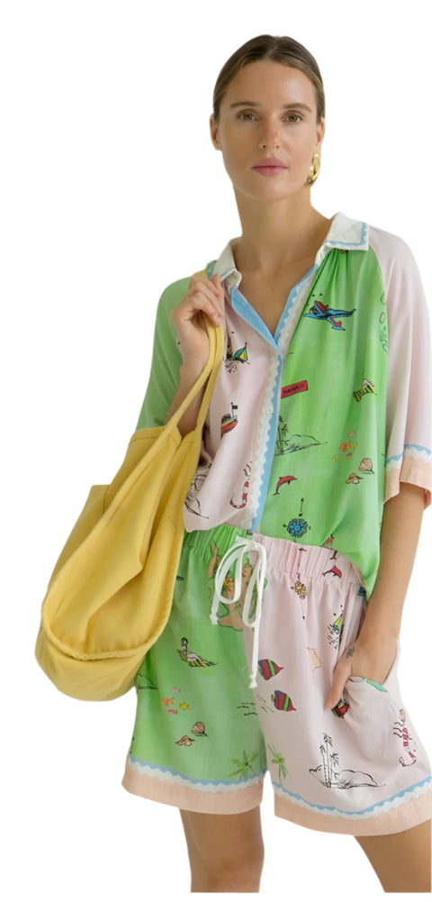 Worthier The Label Thin Handle Canvas Bag