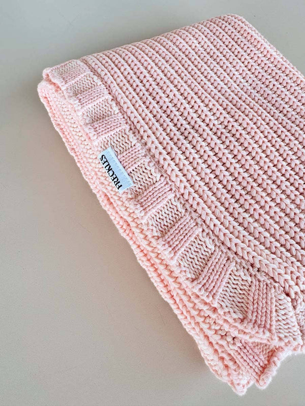 Chunky Knit Blanket | Sweetpea