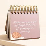 Be More Cat Desktop Flip Chart