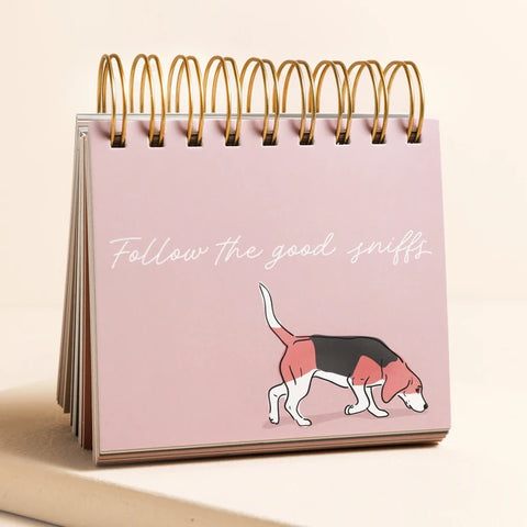 Be More Dog Desktop Flip Chart
