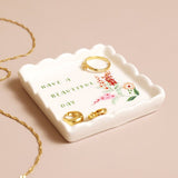 Lisa Angel- Beautiful Day Square Trinket Dish