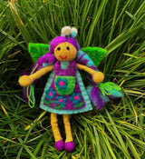 Blue bee fairy small