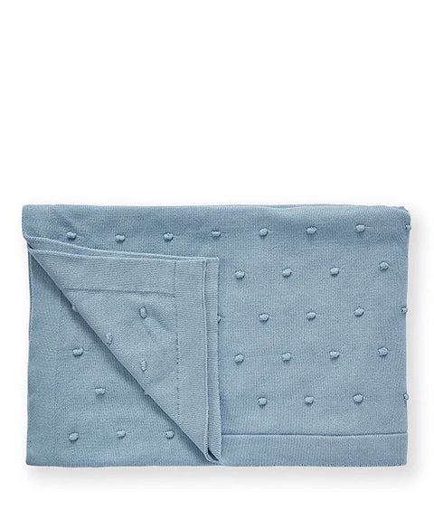 Baby Blanket - Bobble Blue