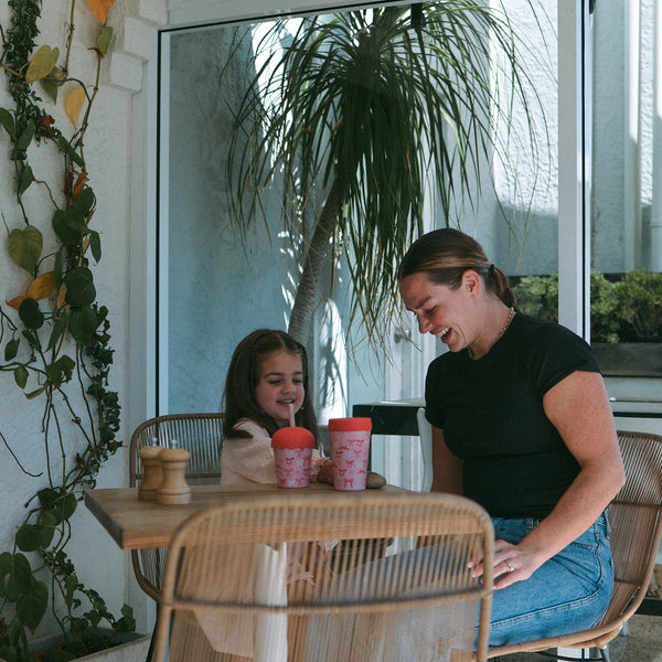 Bows Mini Smoothie Cup & Straw 200ml