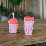 Bows Mini Smoothie Cup & Straw 200ml