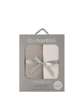 Hooded Towel 2PK - Stone Grey