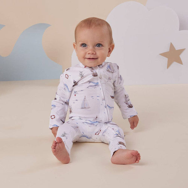 Set Sail Organic Romper