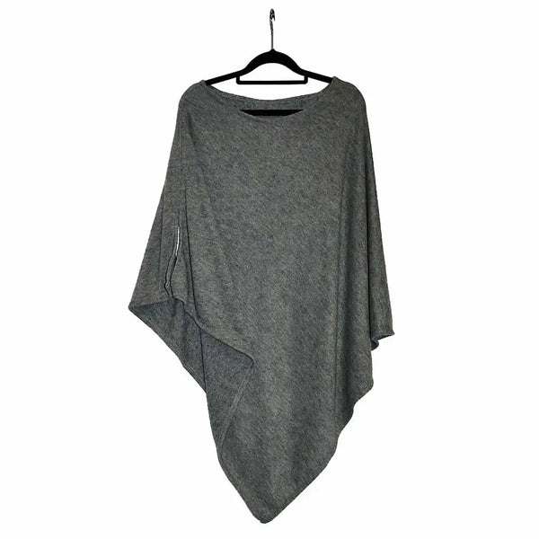 Pearl Poncho-Grey