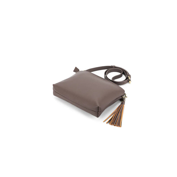 Maggie Deep Stone 3 Compartment Crossbody Bag