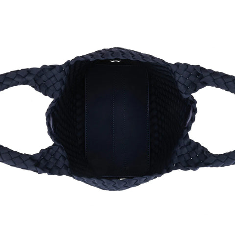 Riviera Navy 2 Piece Mini Tote Handbag