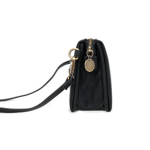 Edie Black Crossbody Bag-Black