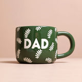 Lisa Angel-Ceramic Green Leafy Dad Mug