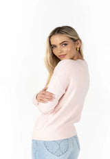 Humidity Lifestyle CHARM JUMPER SOFT PINK