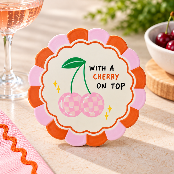 Proverb Ceramic Coaster Assorted