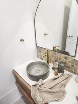 Rustic Waffle Standard Tea/Hand Towel - Natural