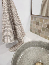 Rustic Waffle Standard Tea/Hand Towel - Natural