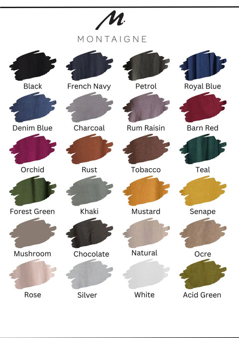 Eadie Linen Pant with Gathering Detail