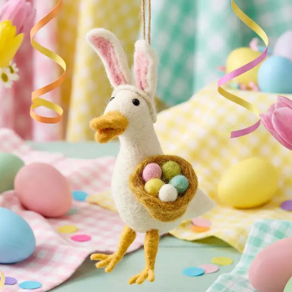 Felt Gertrude the Easter Goose