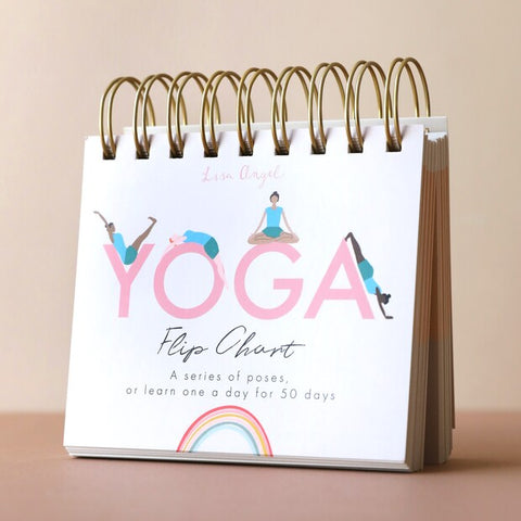 Lisa Angel- Daily Yoga Poses Desktop Flip Chart