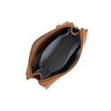 Edie Black Crossbody Bag-Tan