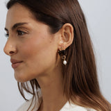 Chocolate Pearl Earrings