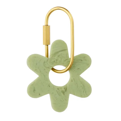 Kip Resin Flower Key Ring