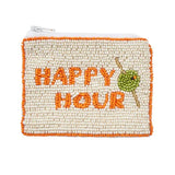 Happy Hour Beaded Pouch