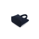 Riviera Navy 2 Piece Mini Tote Handbag