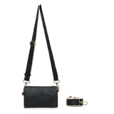 Edie Black Crossbody Bag-Black