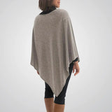 Pearl Poncho-Light Grey