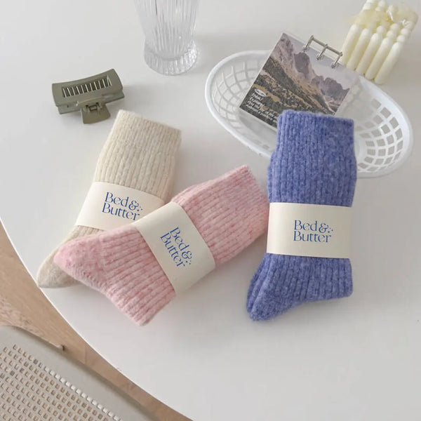 The Comfiest Socks Blush Pink