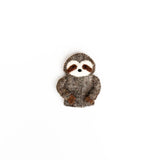 Tara Treasures-  Felt Finger Puppet Sloth