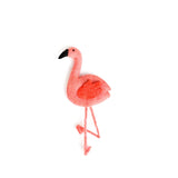 Tara Treasures-  Felt Finger Puppet Flamingo