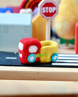 Tara Treasures- Felt Truck Vehicle Toy