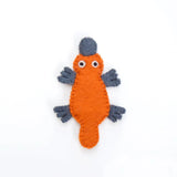 Tara Treasures-  Felt Finger Puppet Platypus