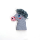 Tara Treasures-  Felt Finger Puppet Horse