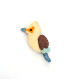 Tara Treasures-  Felt Finger Puppet Kookaburra