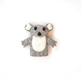 Tara Treasures-  Felt Finger Puppet Koala