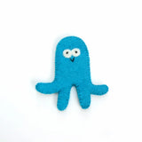 Tara Treasures-  Felt Finger Puppet Octopus