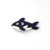 Tara Treasures-  Felt Finger Puppet Orca Whale