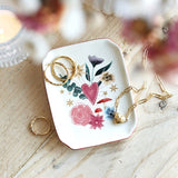 Lisa Angel-Cosy Floral Heart Trinket Dish