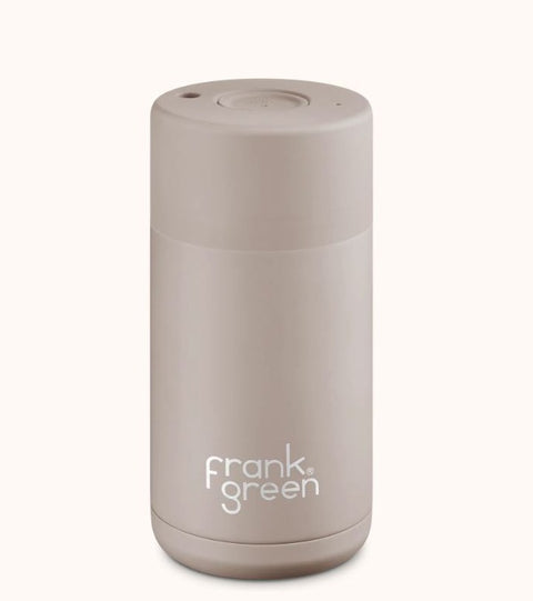 FRANK GREEN-Ceramic Reusable Cup - Regular 12oz/340ml-Moondust