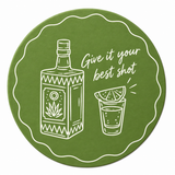 Happy Hour Ceramic Coaster Assorted
