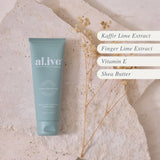 al.ive body- Hand Cream - Kaffir Lime & Green Tea