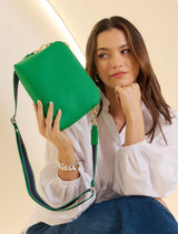 Zjoosh-Hudson Cross Body Bag Emerald
