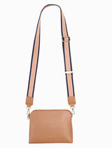 Zjoosh-Hudson Cross Body Bag Tan