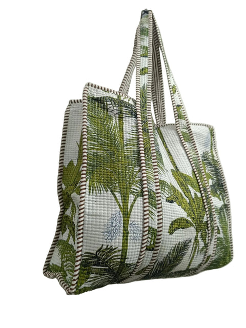Cotton Tote Bag Palm
