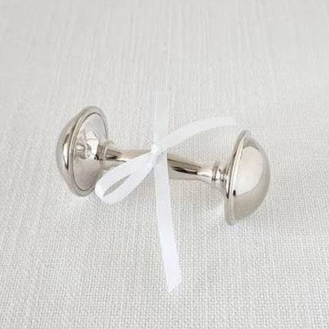 Silver Plated Baby Rattle