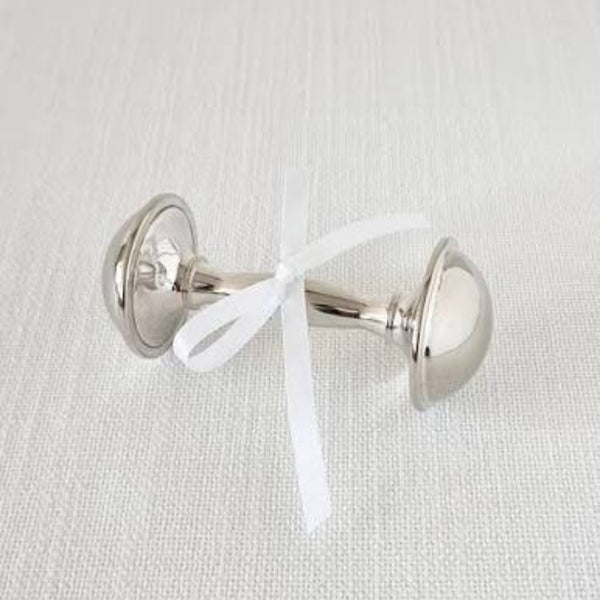 Silver Plated Baby Rattle